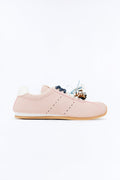 Ballpark Tassel Suede Sneakers - Blush