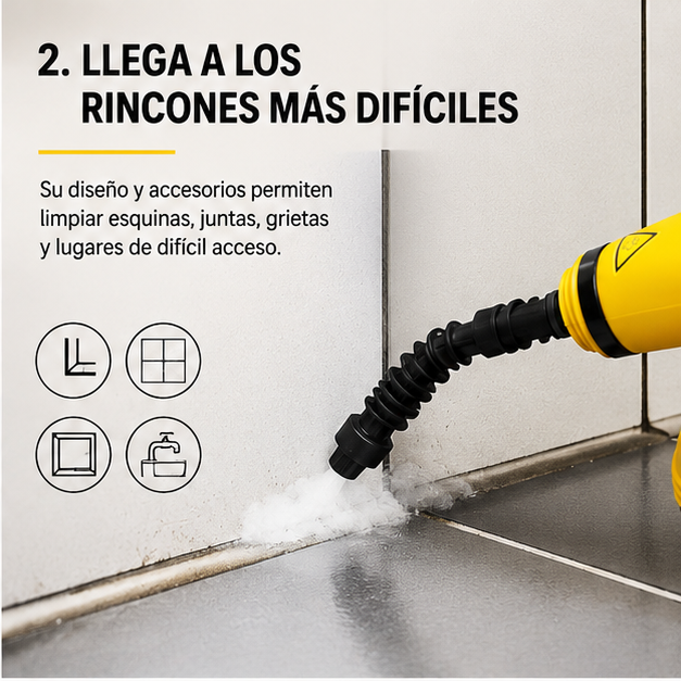 Llega a rincones más difíciles