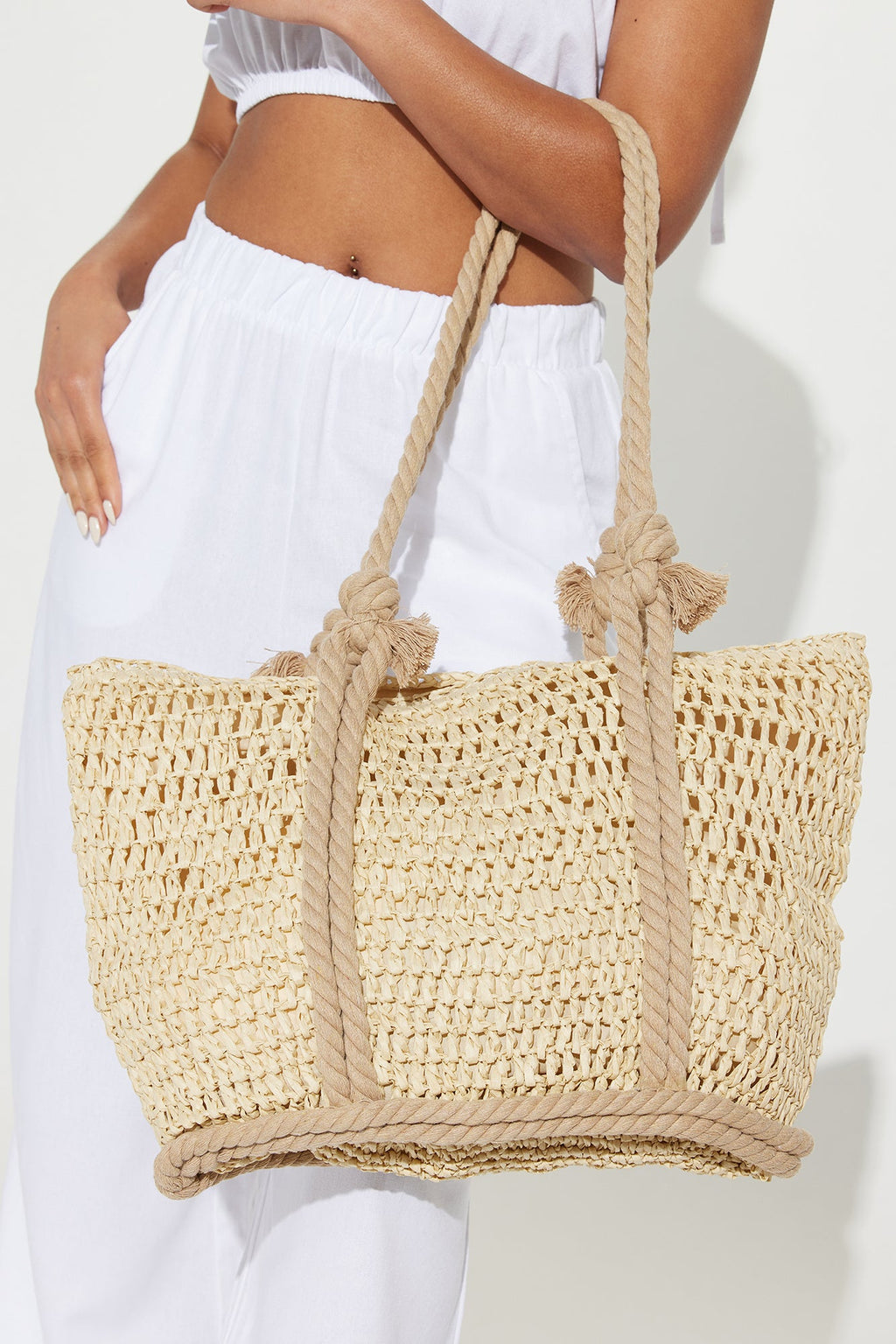 BRB On Vacation Tote Bag - Ivory