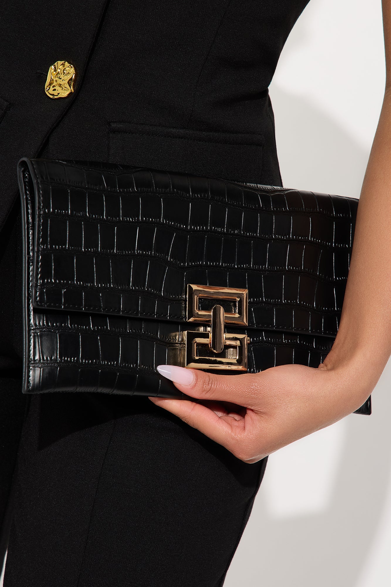 Nicole Clutch - Black