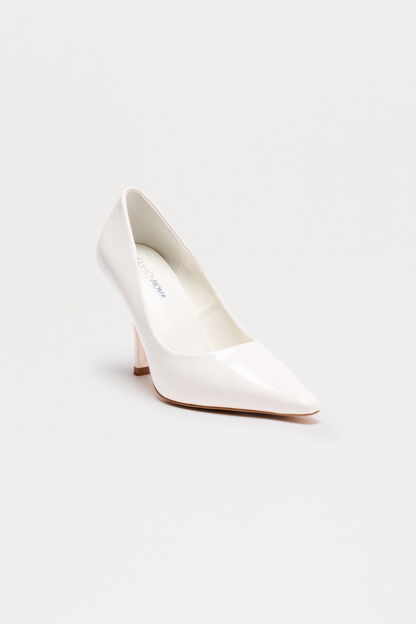 Wicked Patent Pumps - White