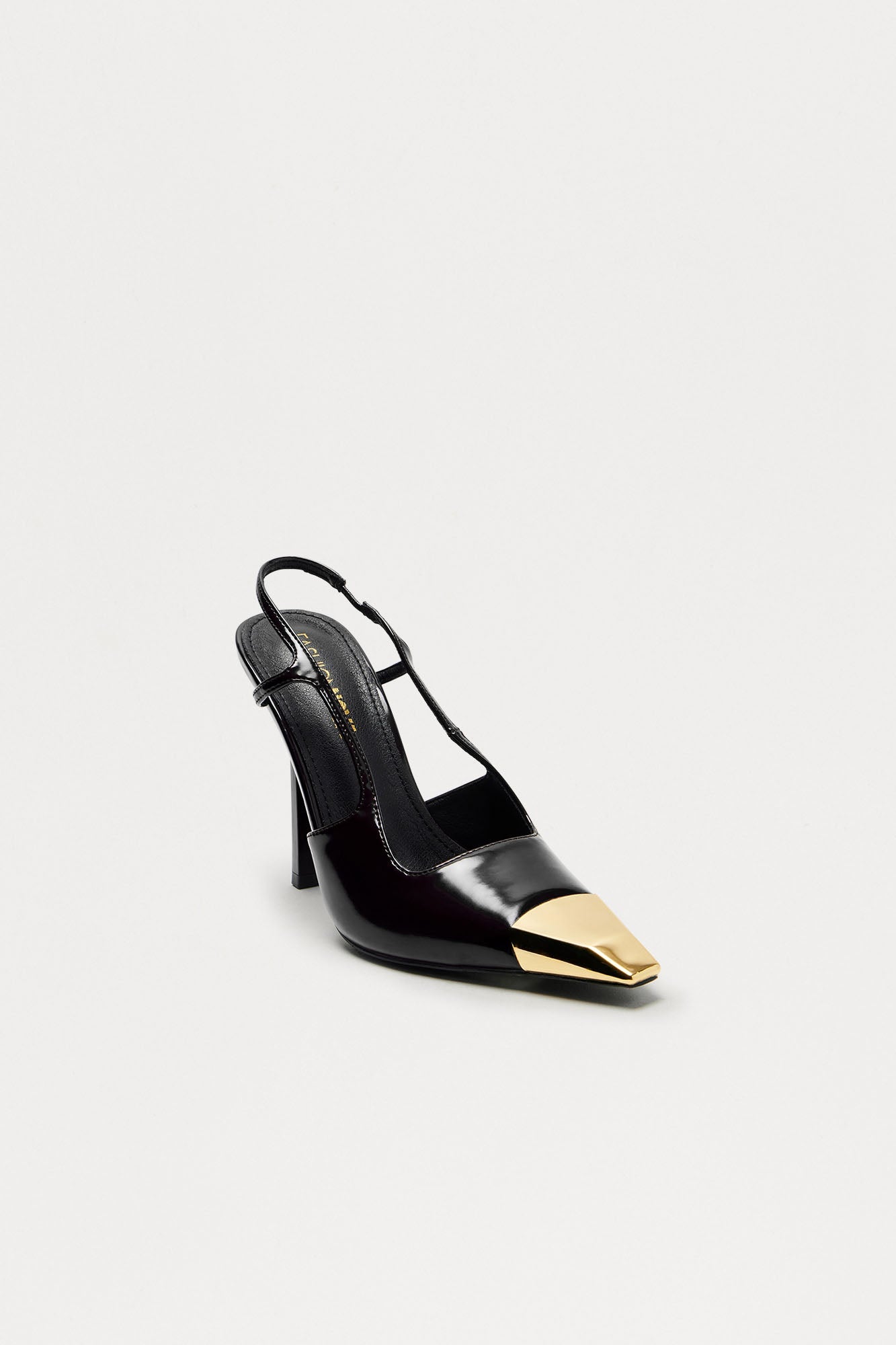 Stamp It Slingback Pumps - Black