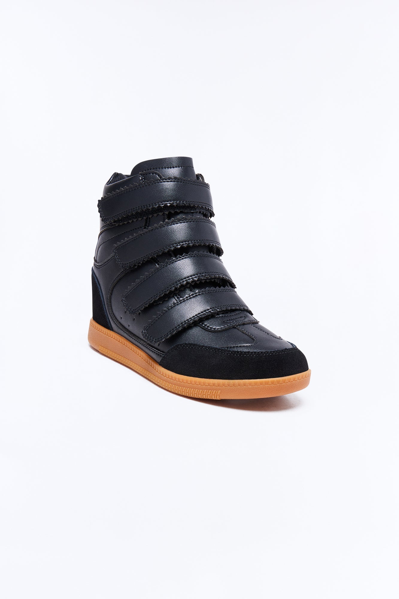 Tari Wedge Sneakers - Black