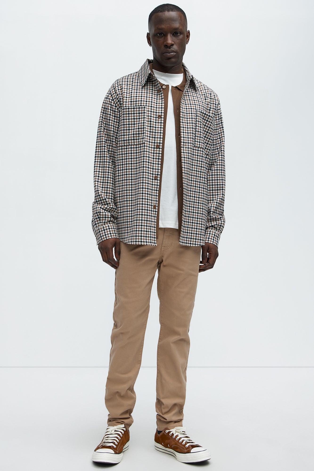 Mac Chino Skinny 5 Pocket Pants - Khaki