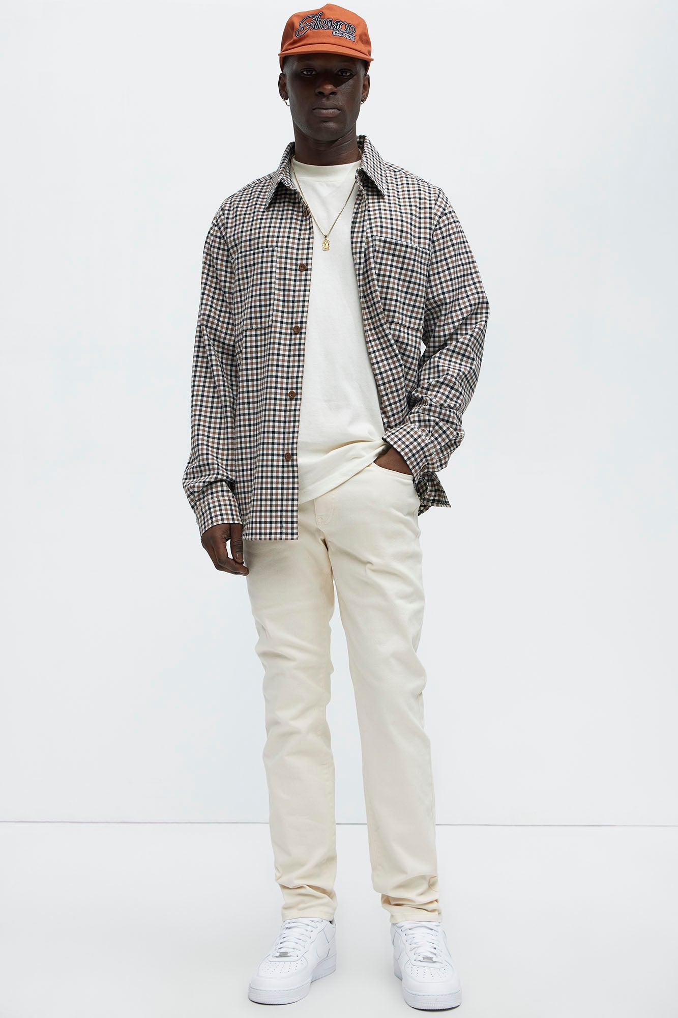 Mac Chino Skinny 5 Pocket Pants - Cream