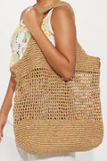 Sandy Toes Tote Bag - Tan