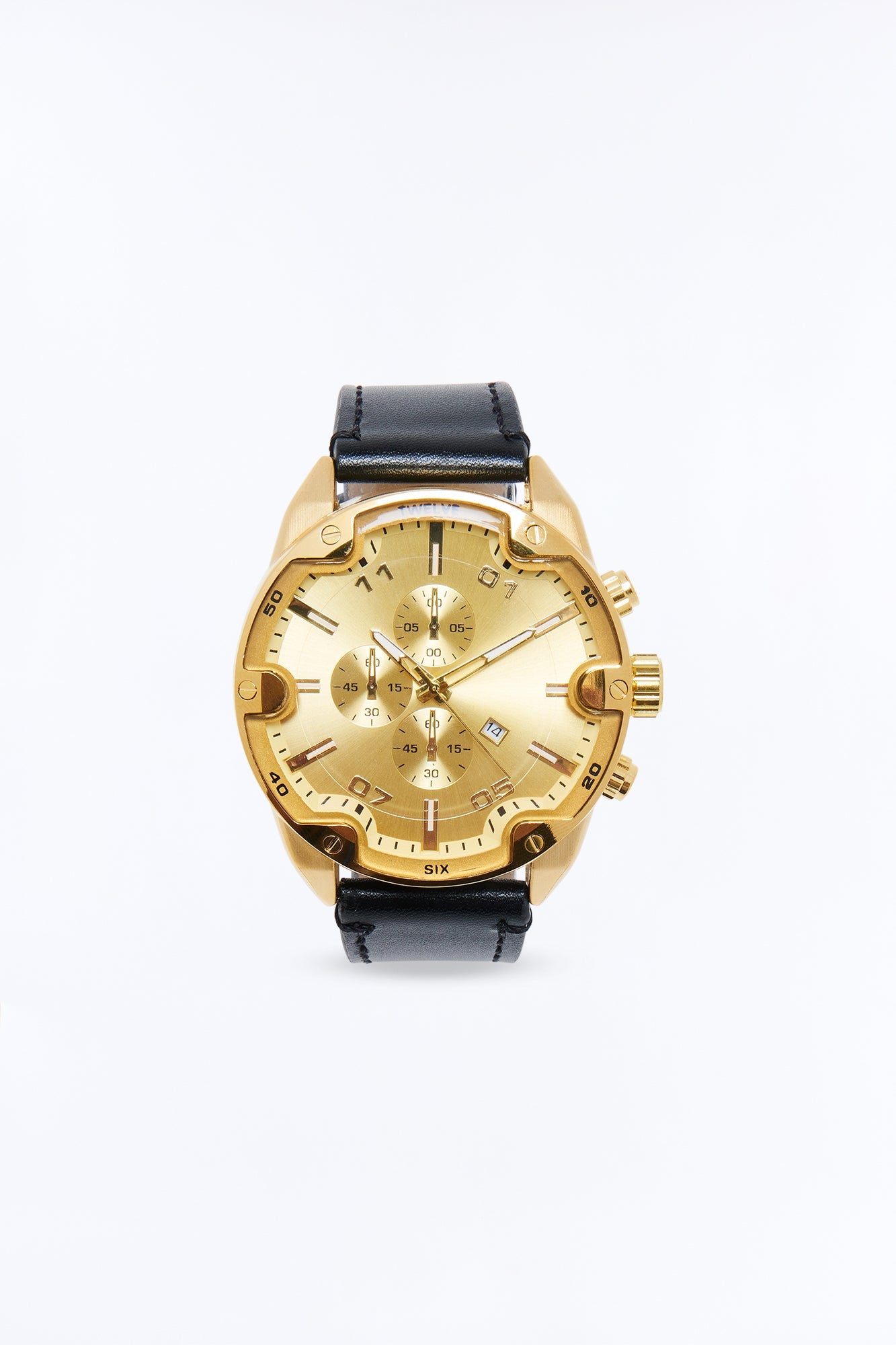 Apex Chronograph Watch - Gold/Black