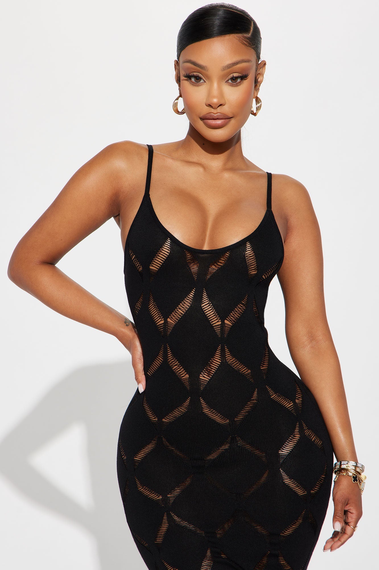 Sun Kissed Maxi Dress - Black