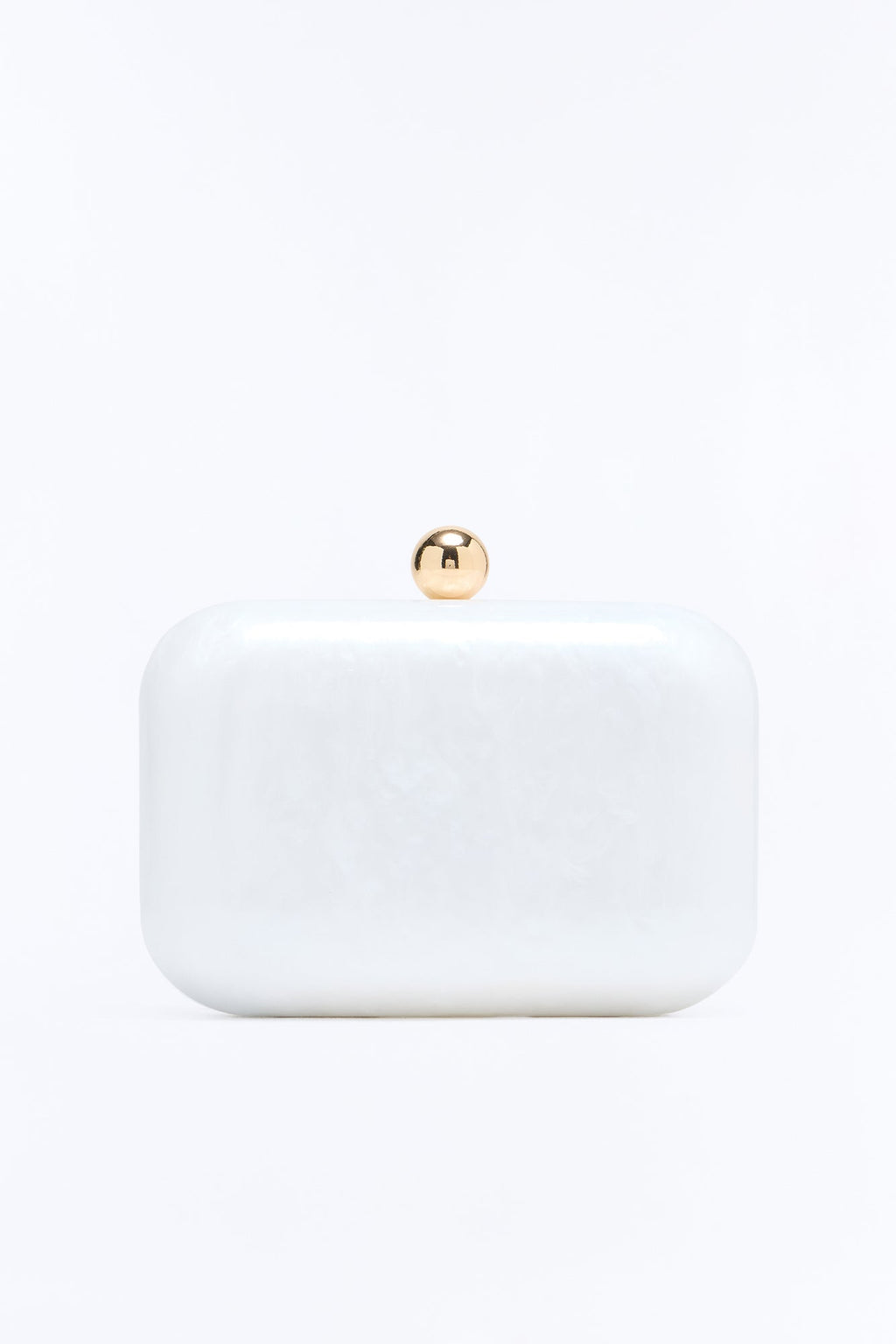 Pastel Waves Clutch - Ivory