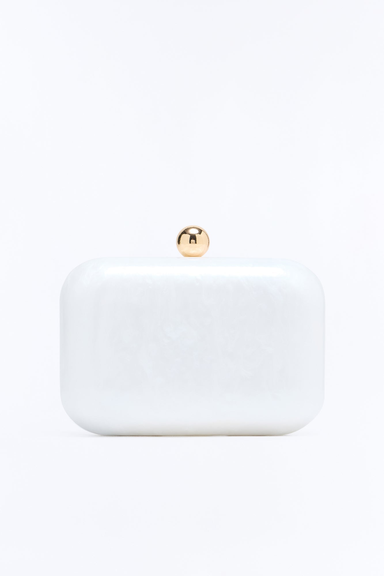 Pastel Waves Clutch - Ivory