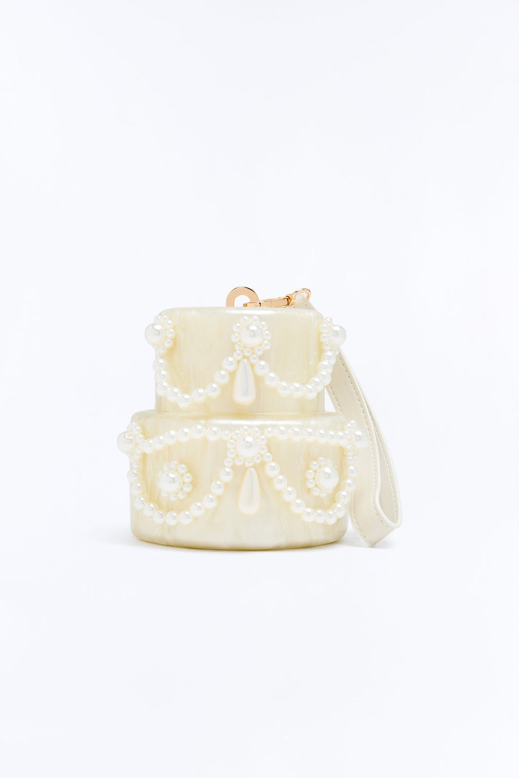 Sweet As A Cake Novelty Clutch - Ivory