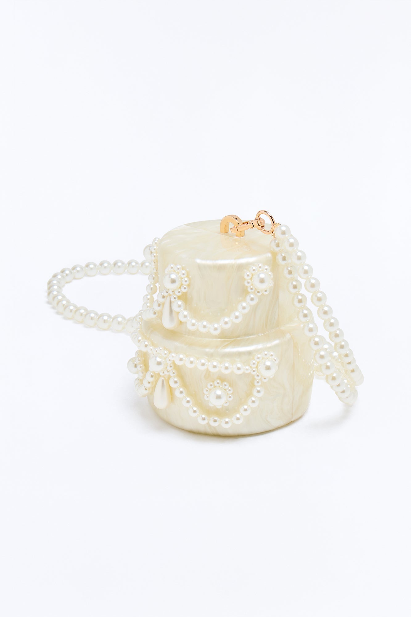 Sweet As A Cake Novelty Clutch - Ivory