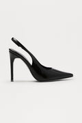 Kendrix Stiletto Slingback Pumps - Black