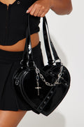 Cross My Heart Handbag - Black