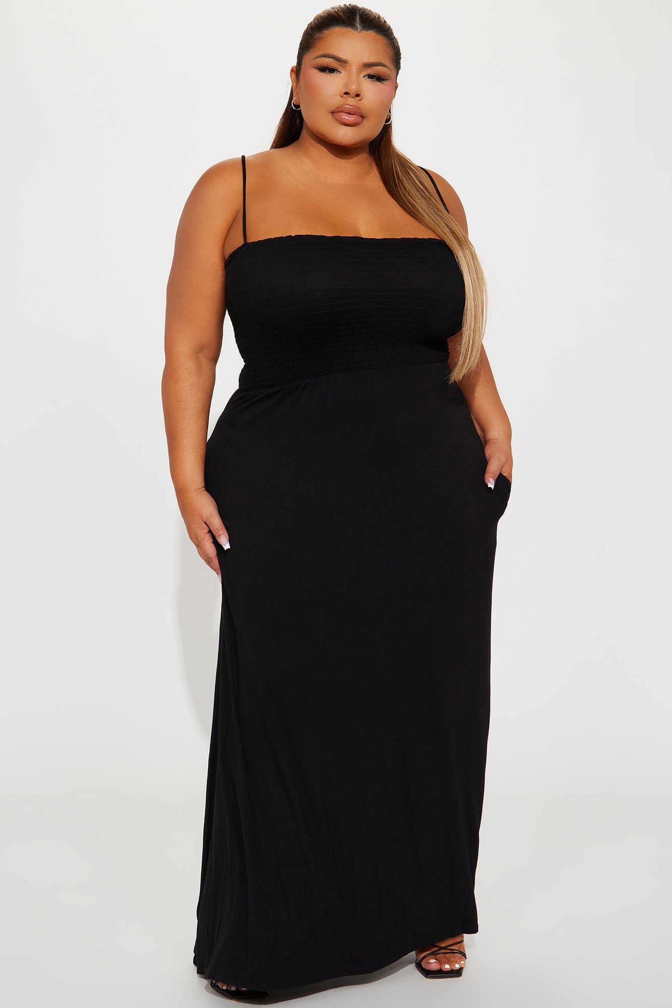 Holly Maxi Dress - Black