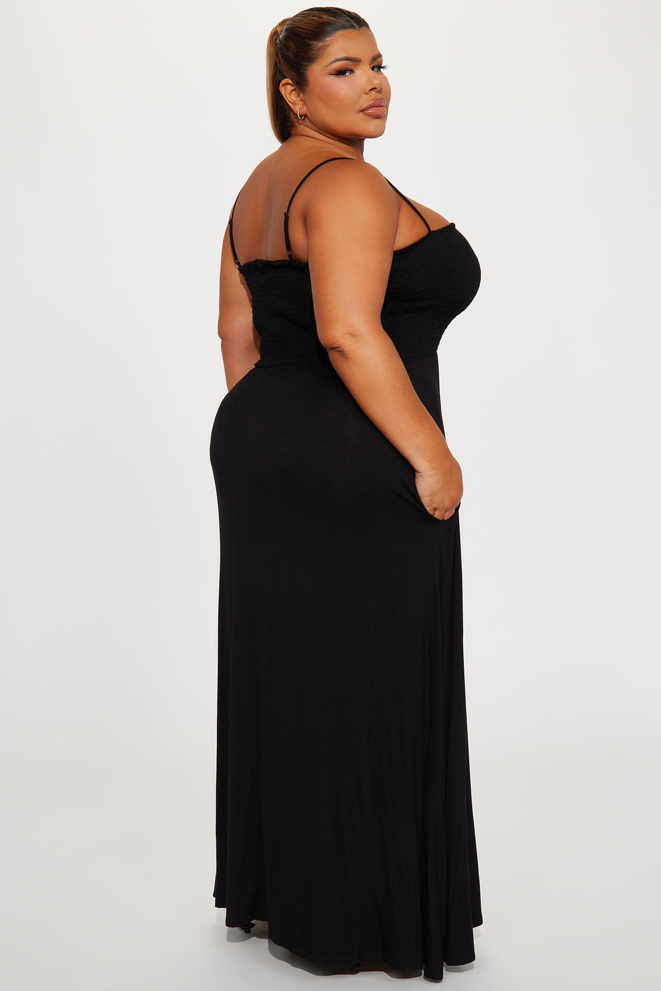 Holly Maxi Dress - Black