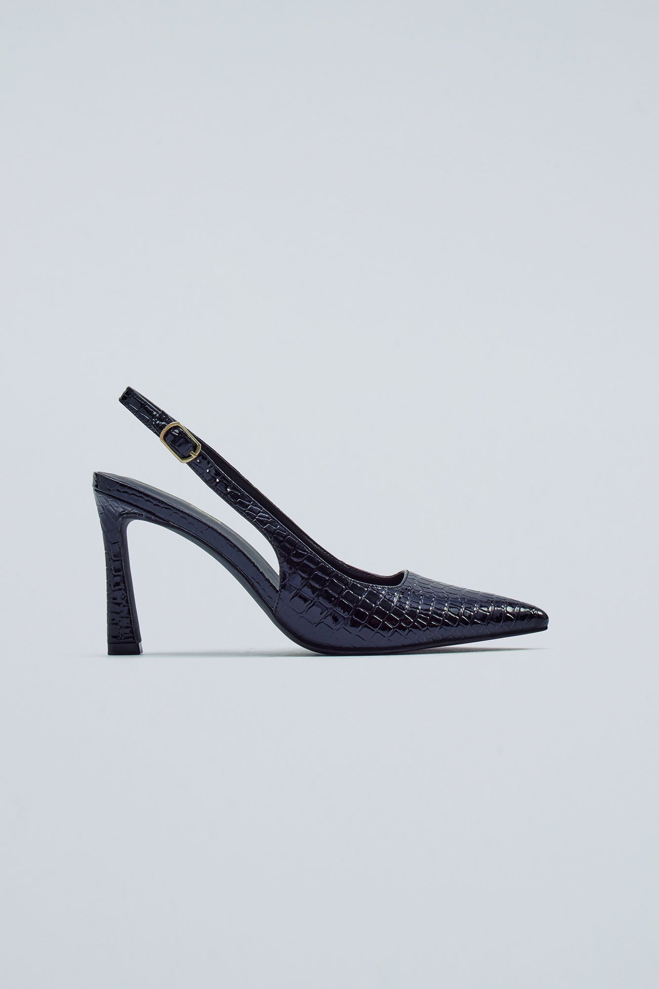 Samantha Slingback Pumps - Black/combo