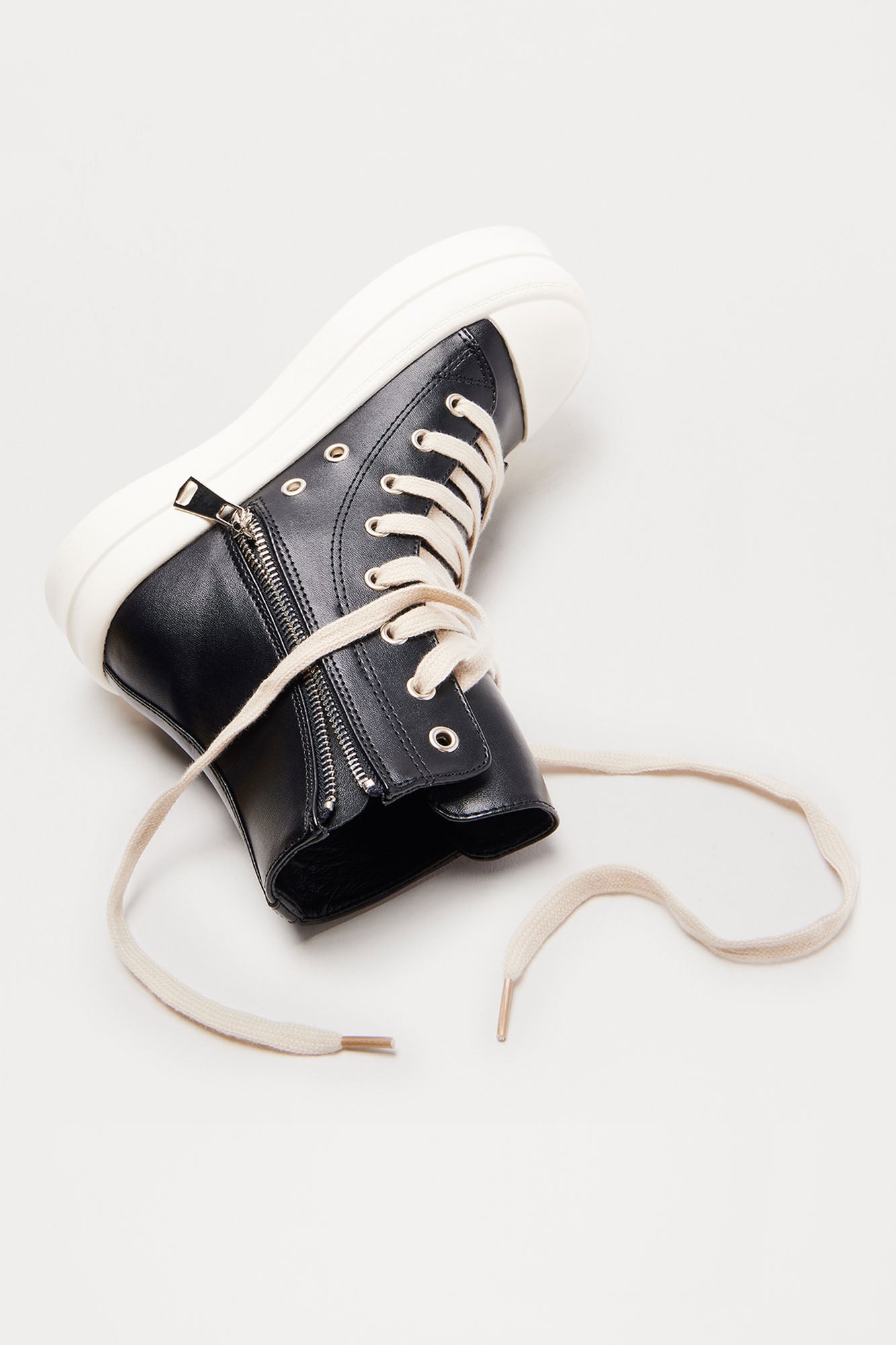 Crew Platform Sneakers - Black