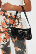 Street Style Shoulder Bag - Black