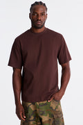 Oversized Heavyweight Tee 240GSM - Brown