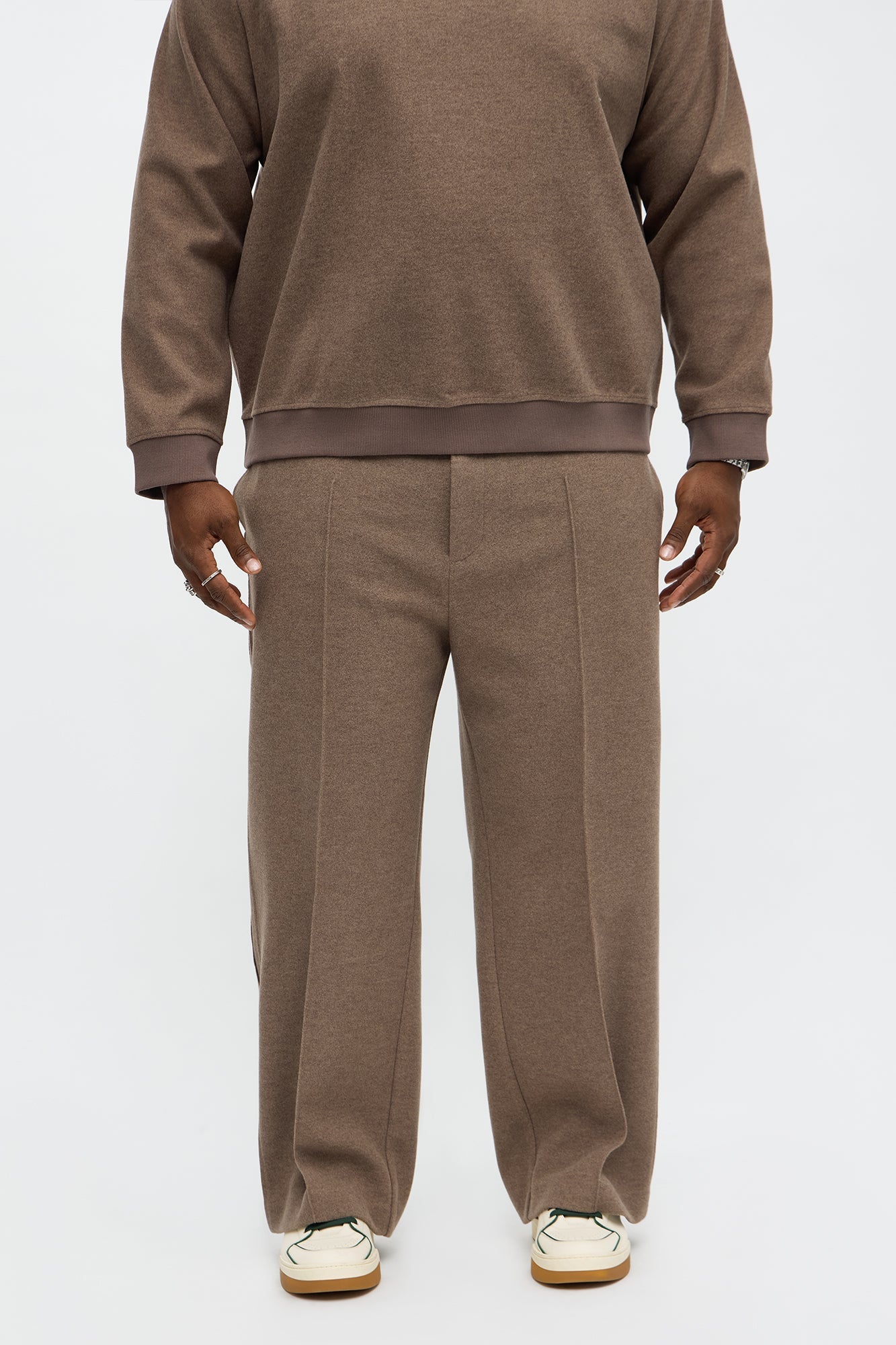 Baggy Mar Vista Stretch Tux Pant - Brown