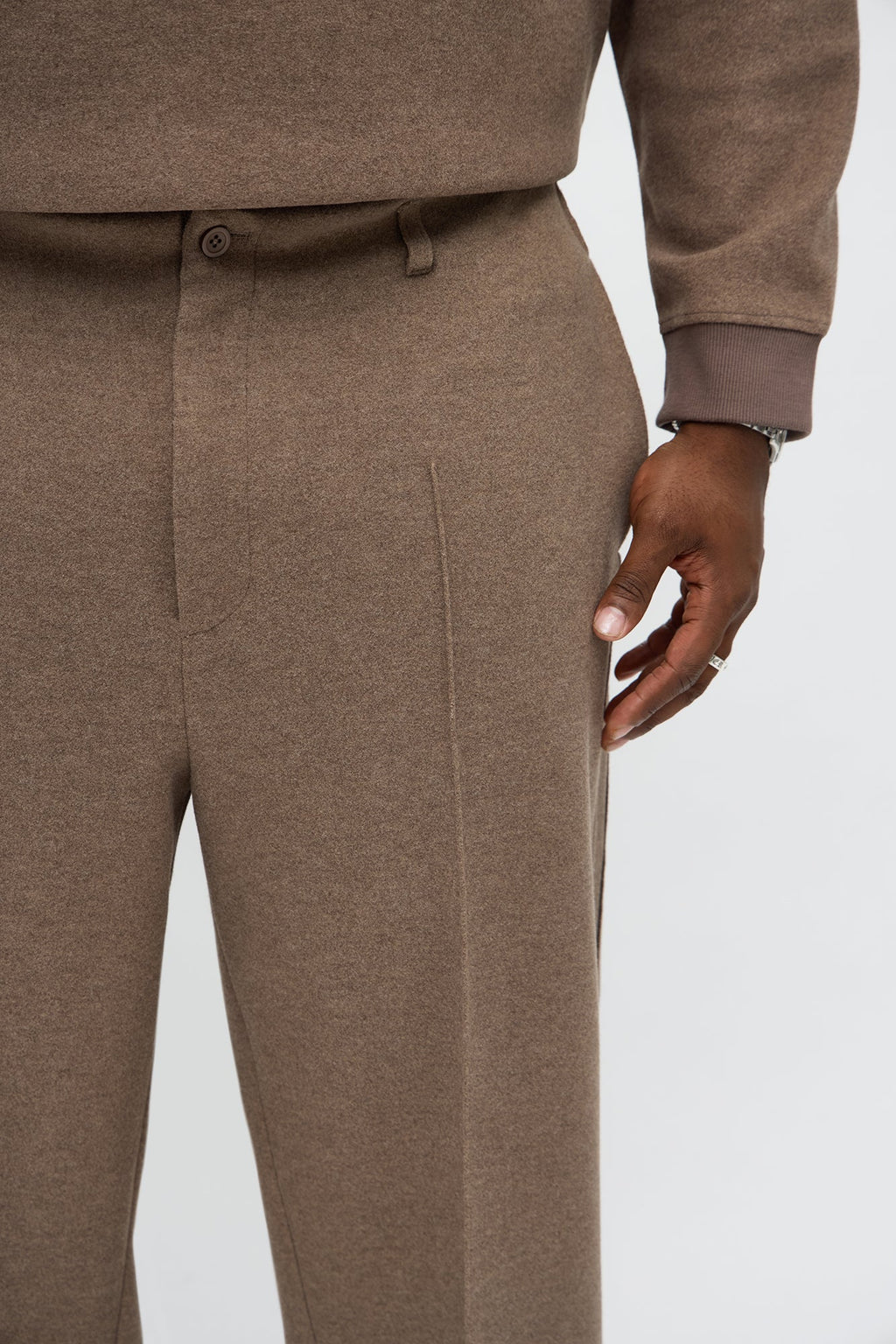 Baggy Mar Vista Stretch Tux Pant - Brown