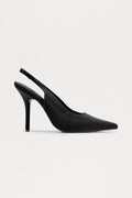 Davian Slingback Pumps - Black