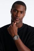 Lost In Time Analog Watch - Gunmetal