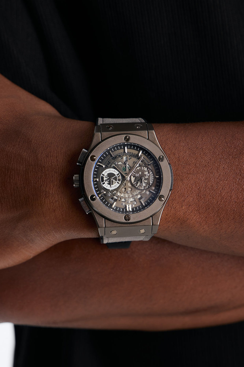 Lost In Time Analog Watch - Gunmetal