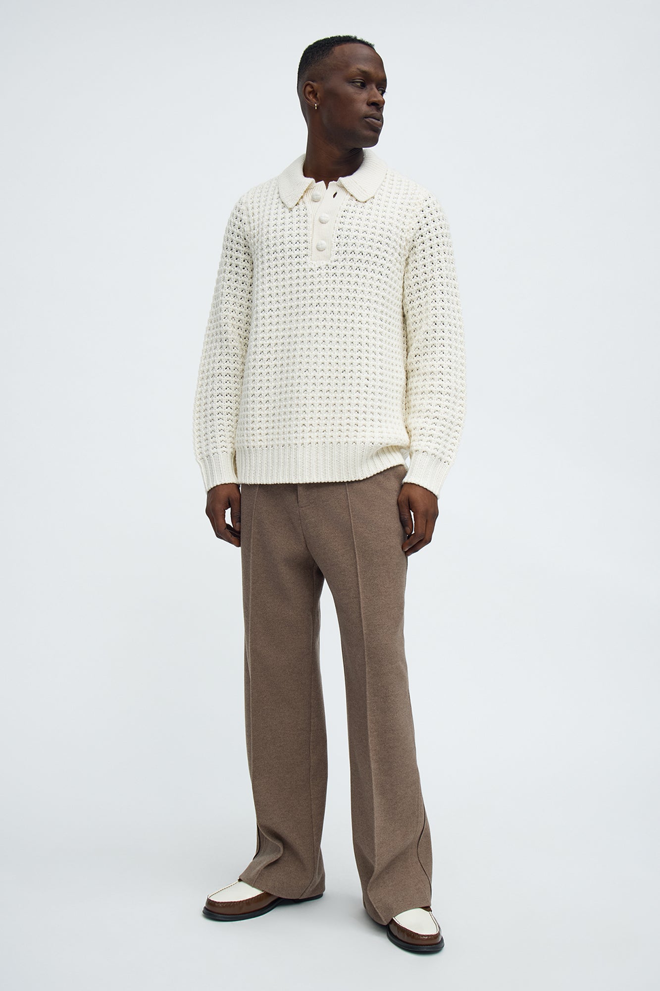 Baggy Mar Vista Stretch Tux Pant - Brown