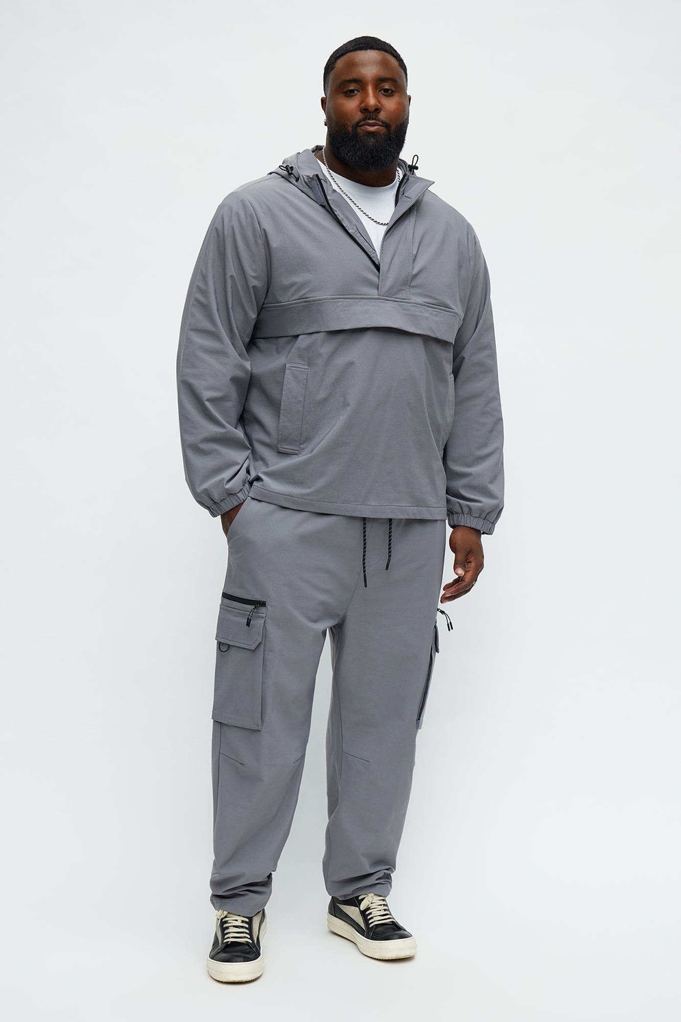Desert Storm Stretch Cargo Pant - Grey