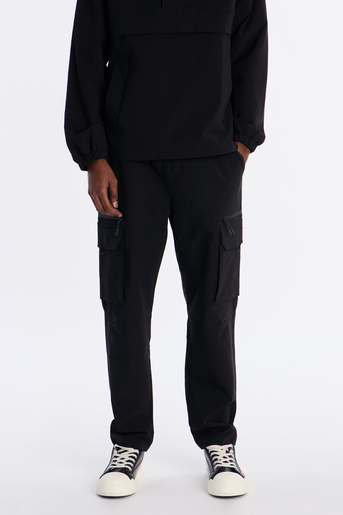 Desert Storm Stretch Cargo Pant - Black