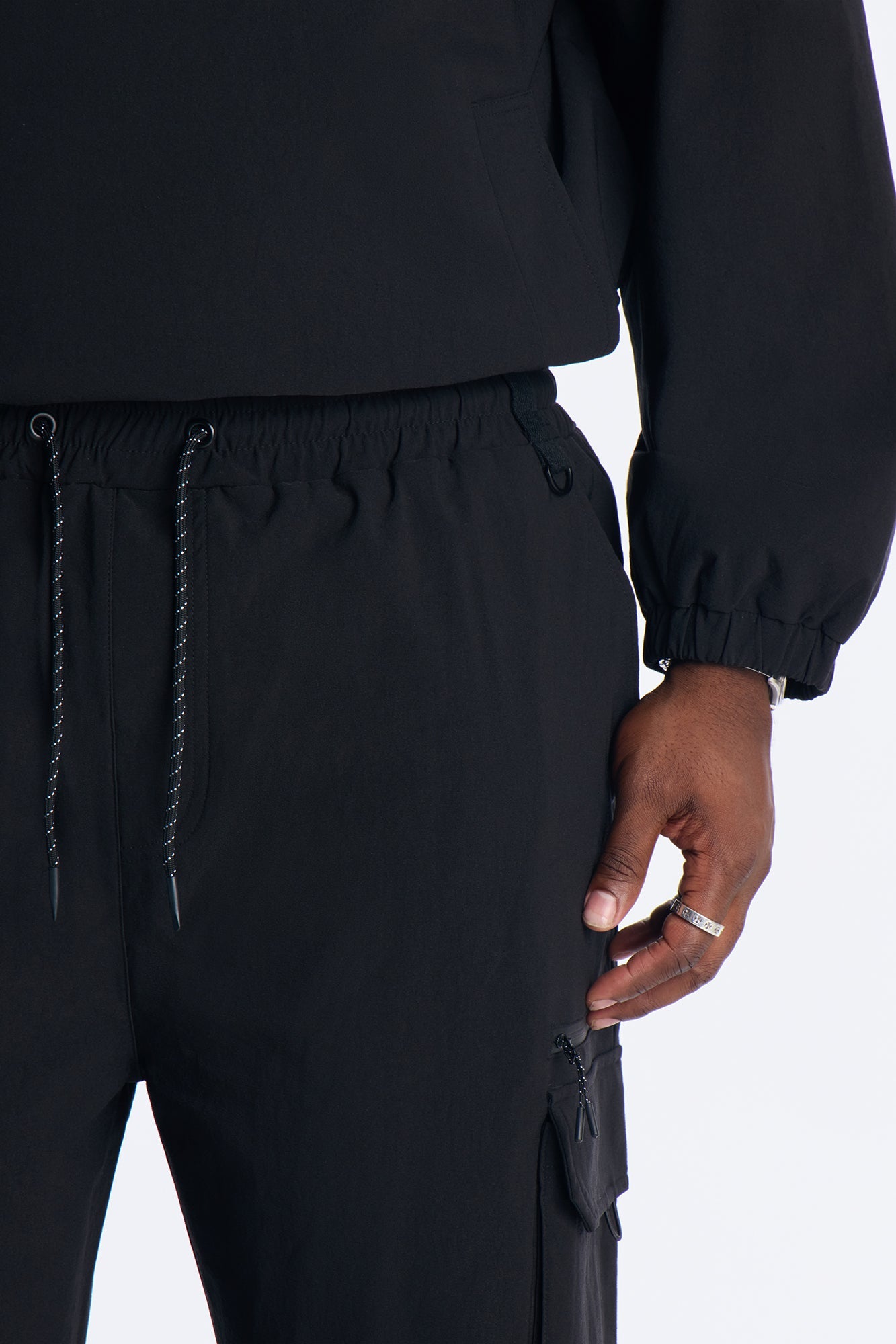 Desert Storm Stretch Cargo Pant - Black