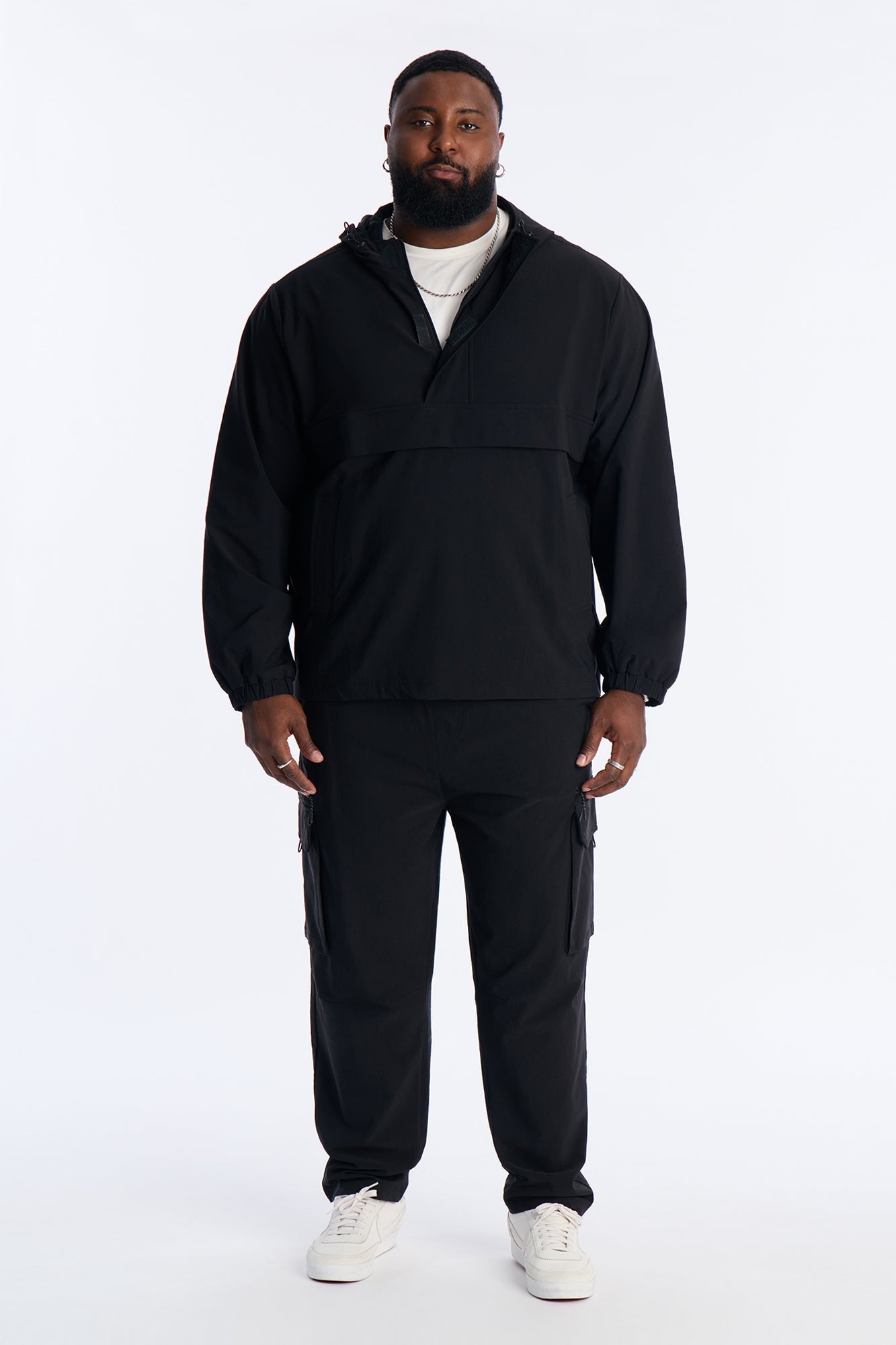 Desert Storm Stretch Cargo Pant - Black