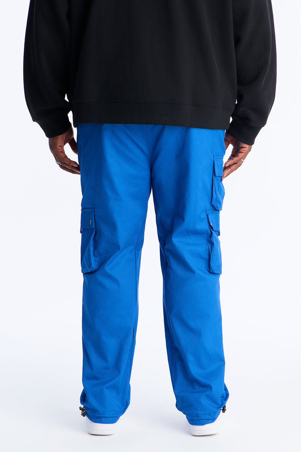Roaming Twill Cargo Pants - Blue