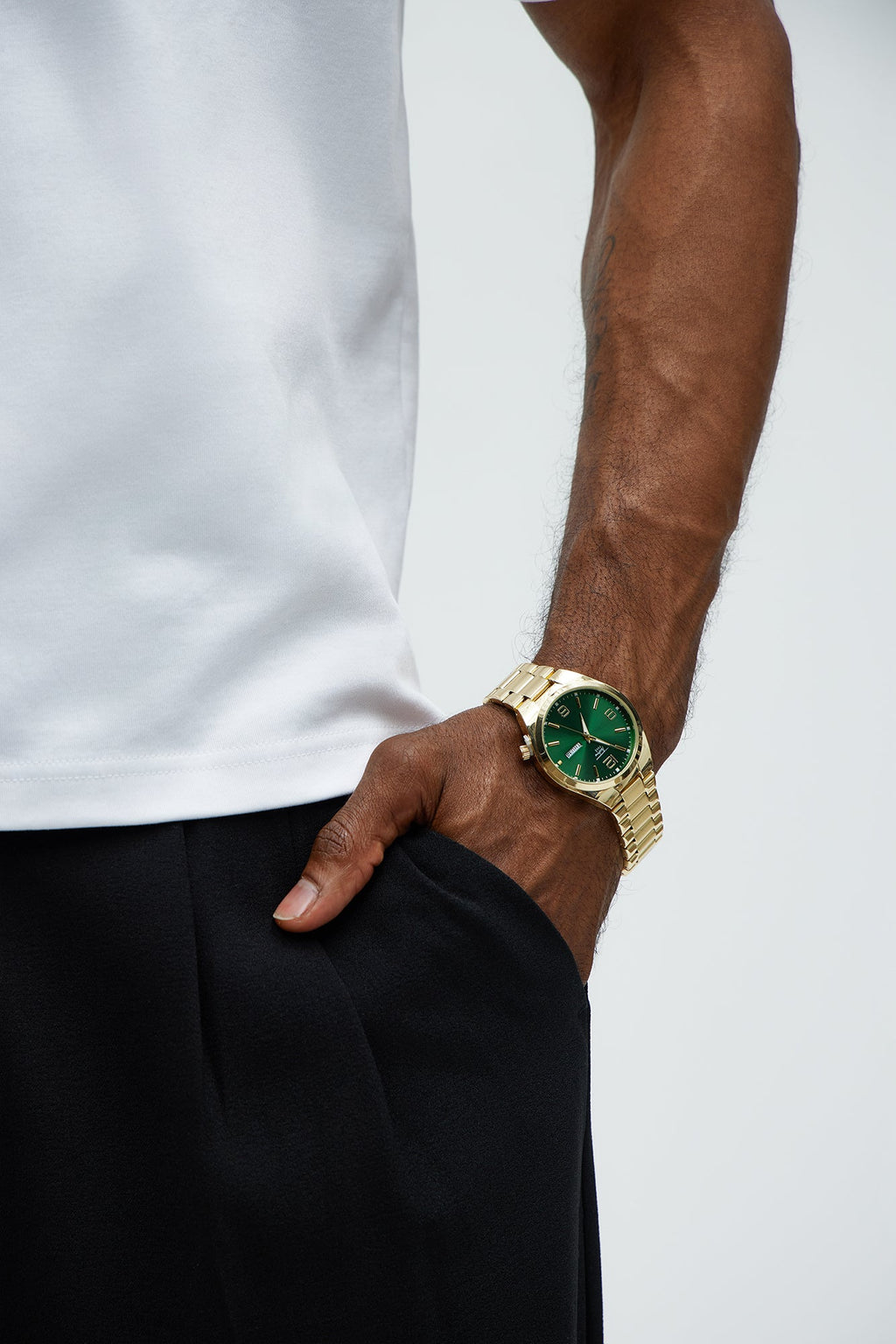Regency Watch - Gold/Green