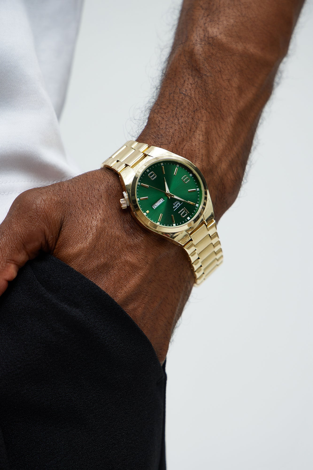 Regency Watch - Gold/Green