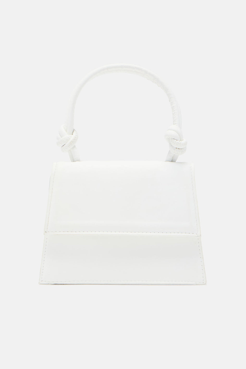 Never Too Late Handbag - White