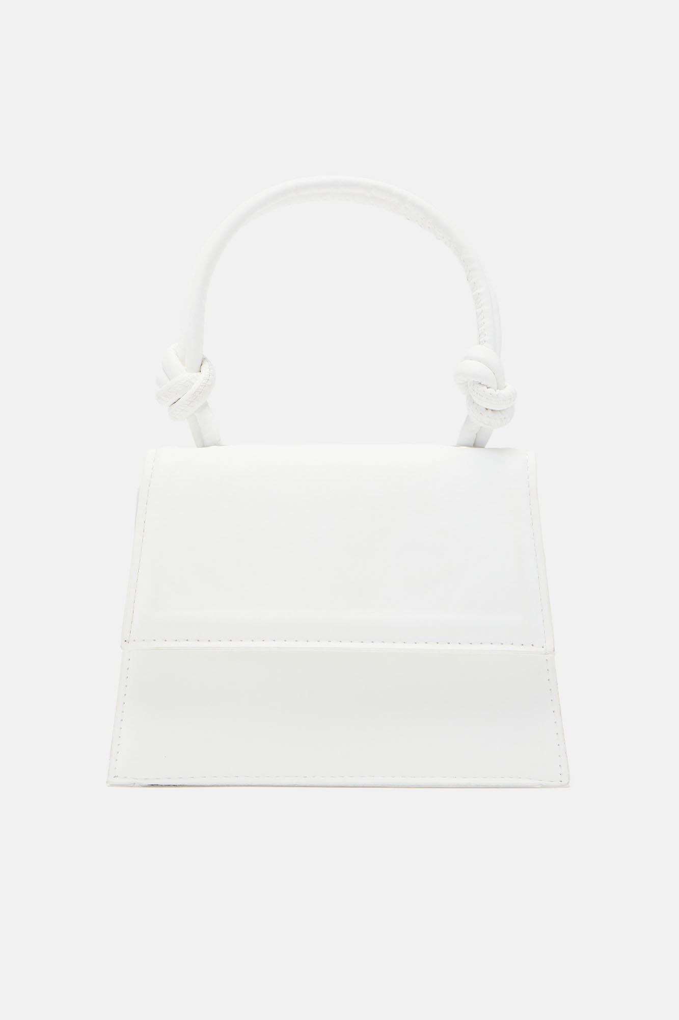 Never Too Late Handbag - White