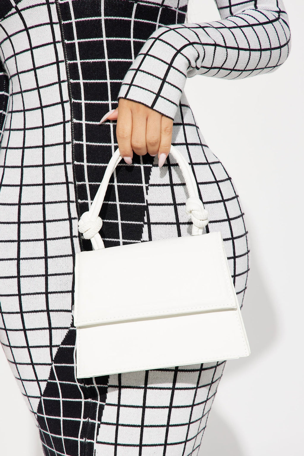 Never Too Late Handbag - White