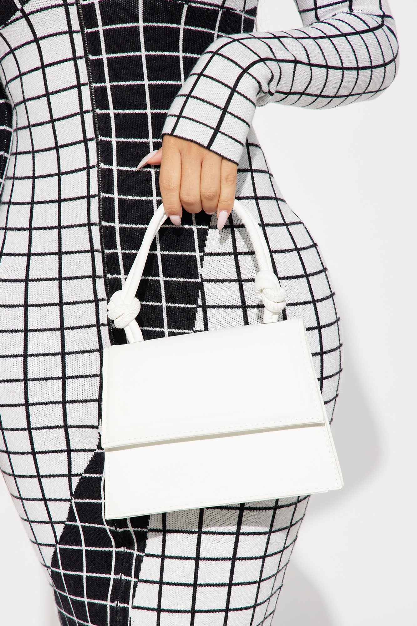 Never Too Late Handbag - White
